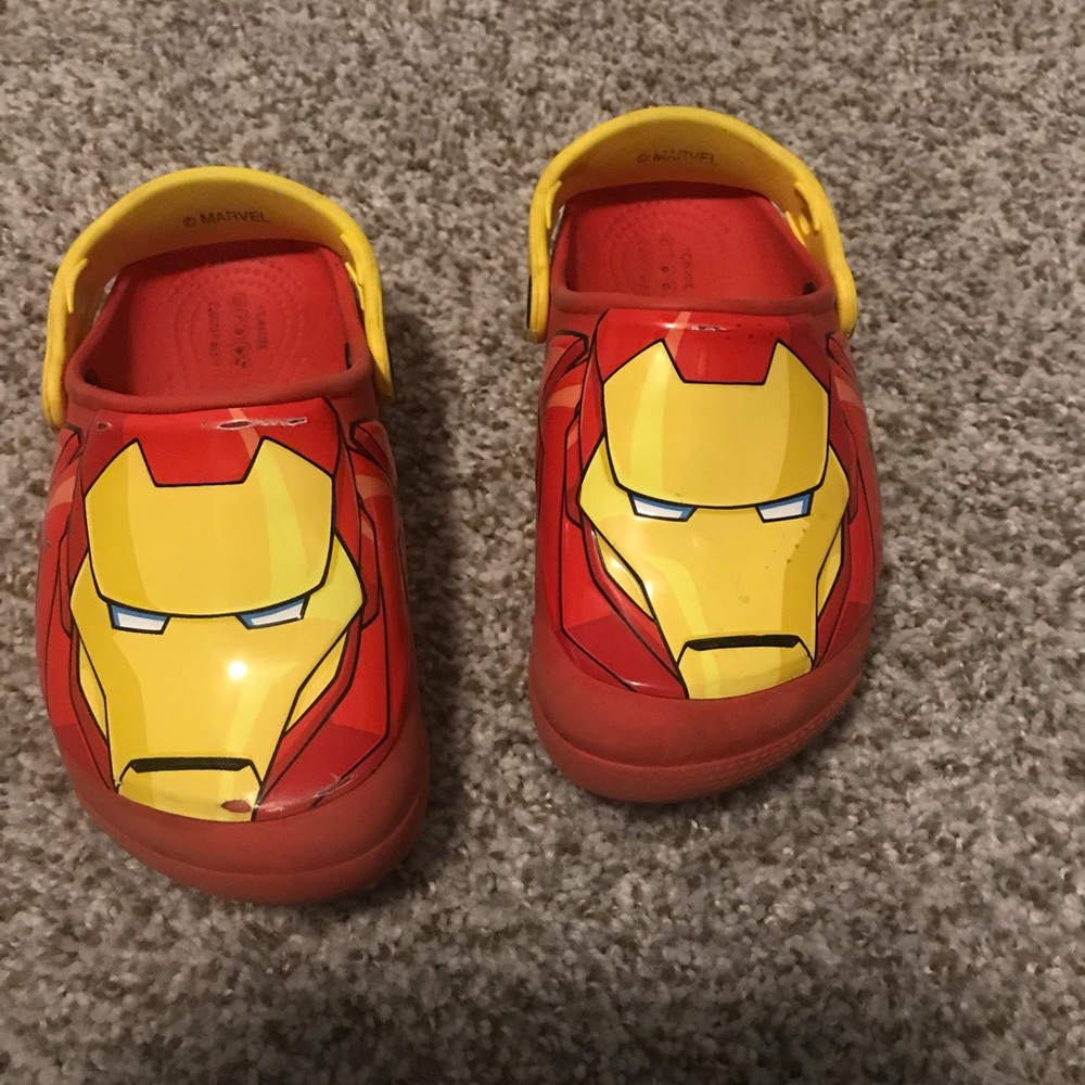 Iron man crocs